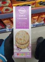 Gourmet Garlic Crackers 185g