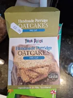 Handmade Porridge Oatcakes Fife Cut