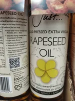 Cold Pressed Extra Virgin Rapeseed Oil
