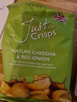 Mature Cheddar And Red Onion Crisps