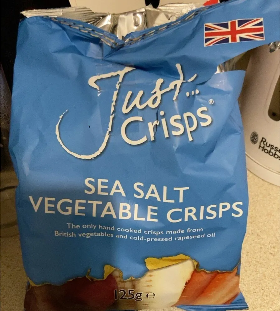 sea salt vegetable crisps