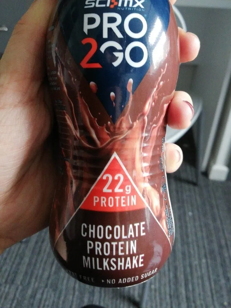 Pro2Go chocolate protein milkshake