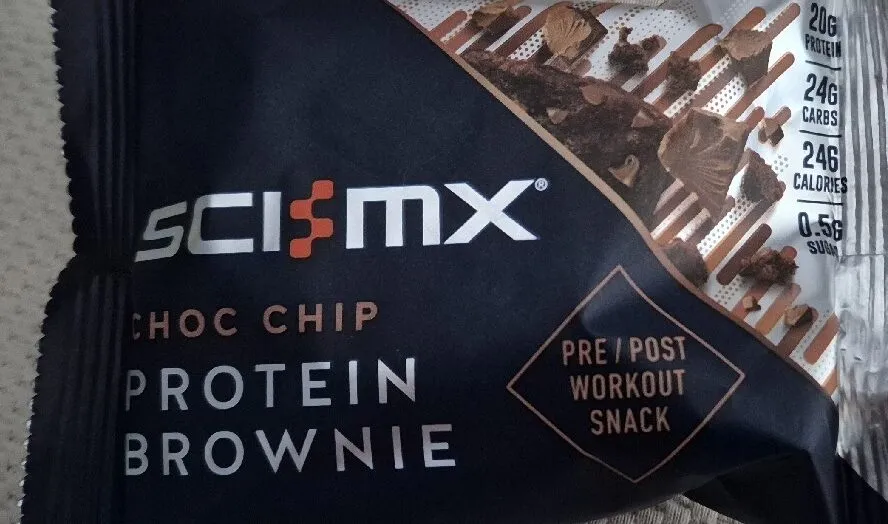 Scismix Choc Chip Protein Brownie
