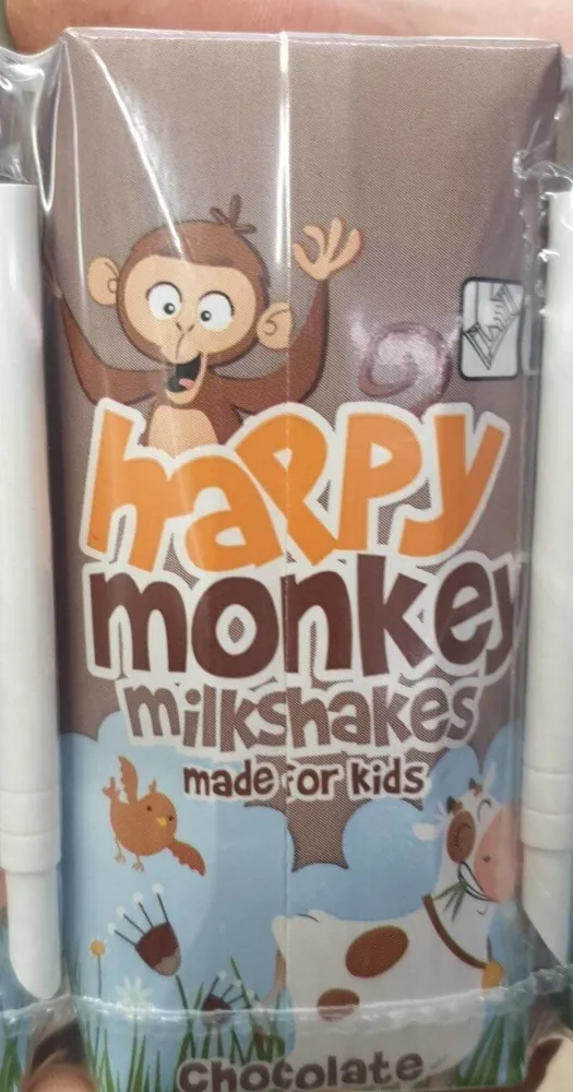 Happy monkey milkshake
