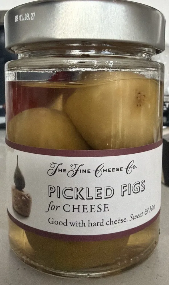 Pickled Figs For Cheese