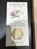 Chive & Extra Virgin Olive Oil Crackers 125G