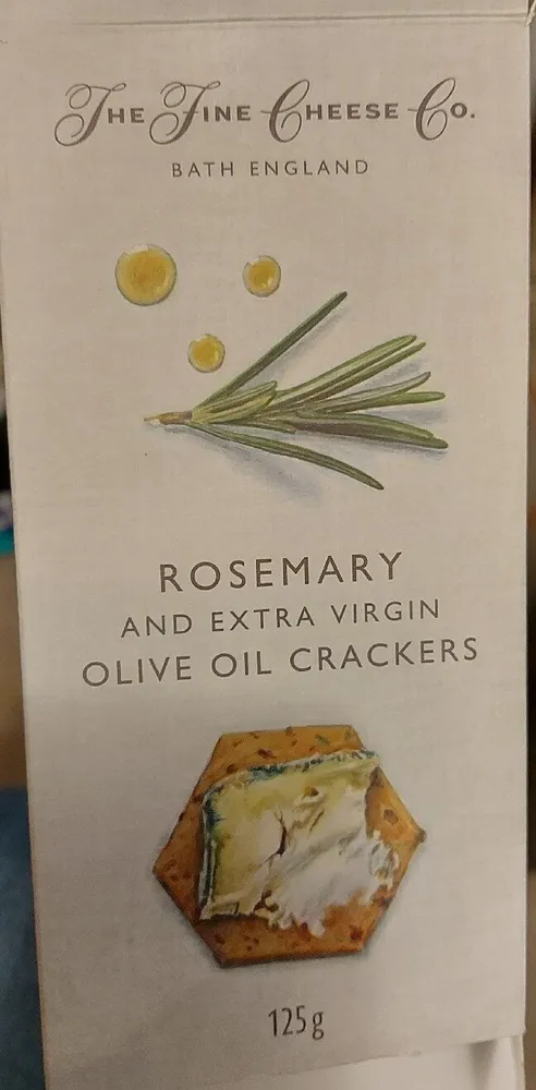 Rosemary Olive Oil Crackers