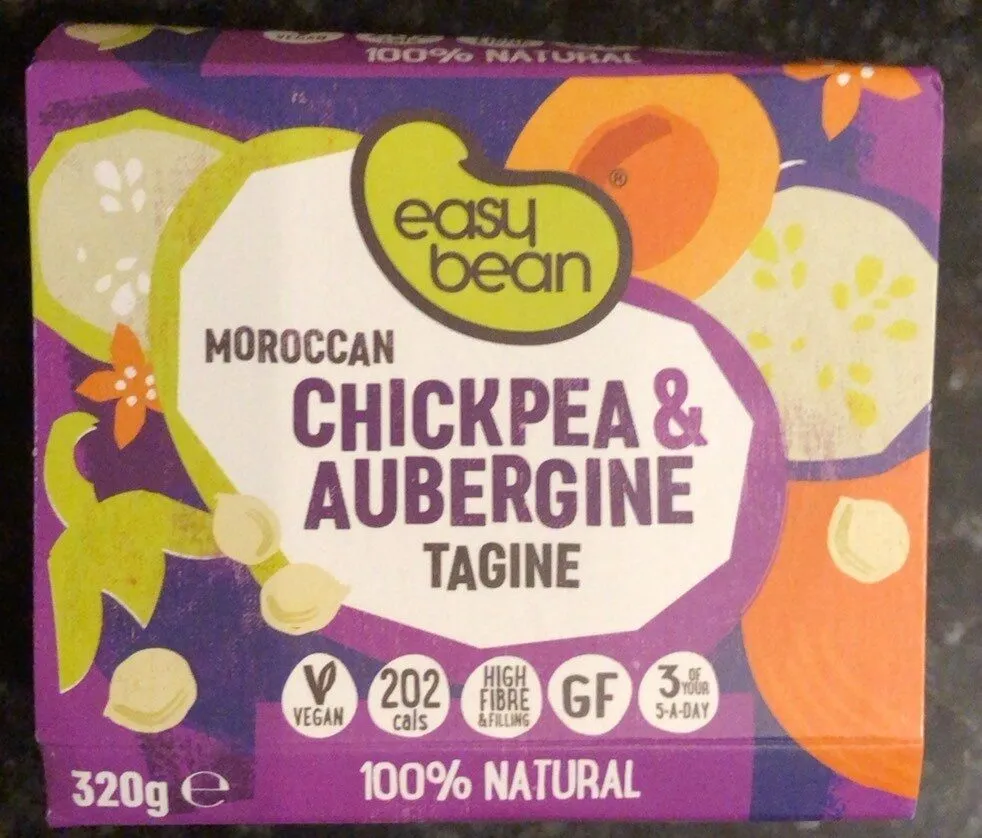 Moroccan Chickpea & Aubergine Tagine