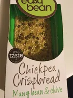 Chickpea Crispbread mung bean and chives