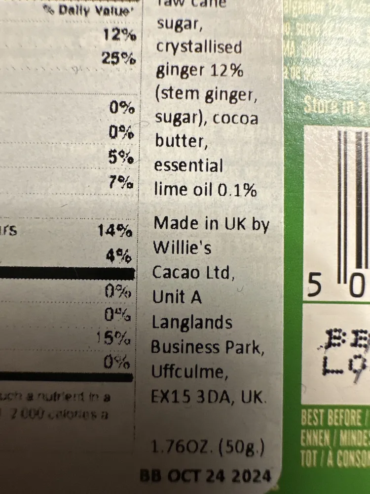 Ginger lime