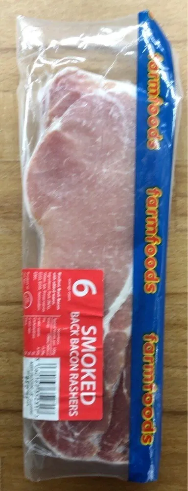 Smoked back bacon rashers