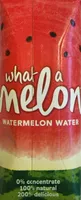 What a Melon Watermelon Water