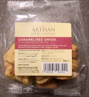 Caramelised onion flavour bruscetta