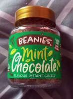Mint chocolate flavour instant coffee