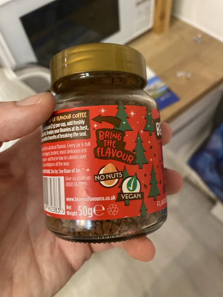 Yule log coffee