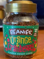 Beanies orange cranberry instant coffee