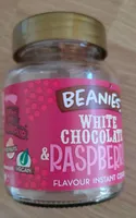 Beanie's white chocolate and raspberry coffee