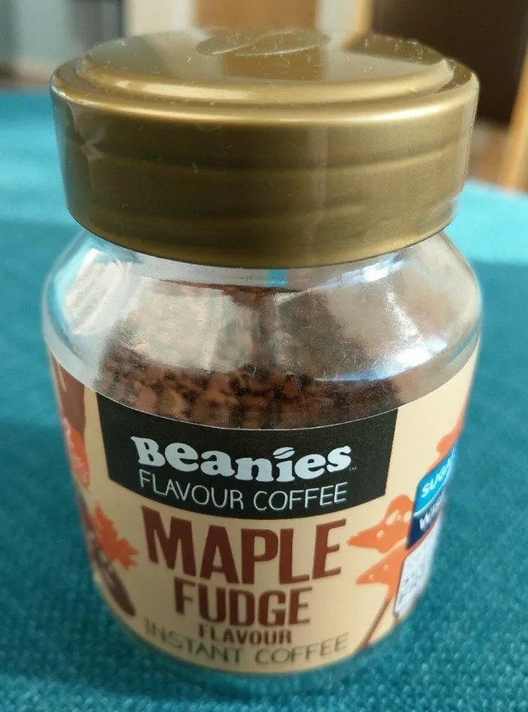 Instant coffee Maple fudge
