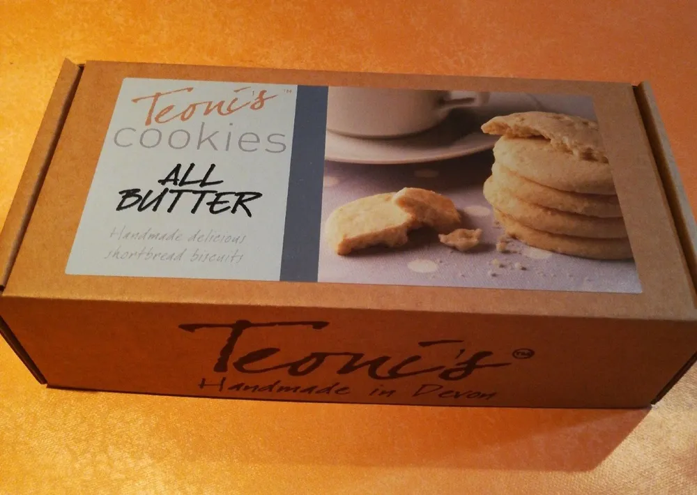 Teoni's cookies all butter