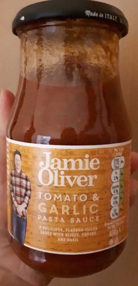 Jamie Oliver Nudelsauce Olive Knoblauch Tomate
