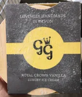 Royal crown vanilla luxury ice cream