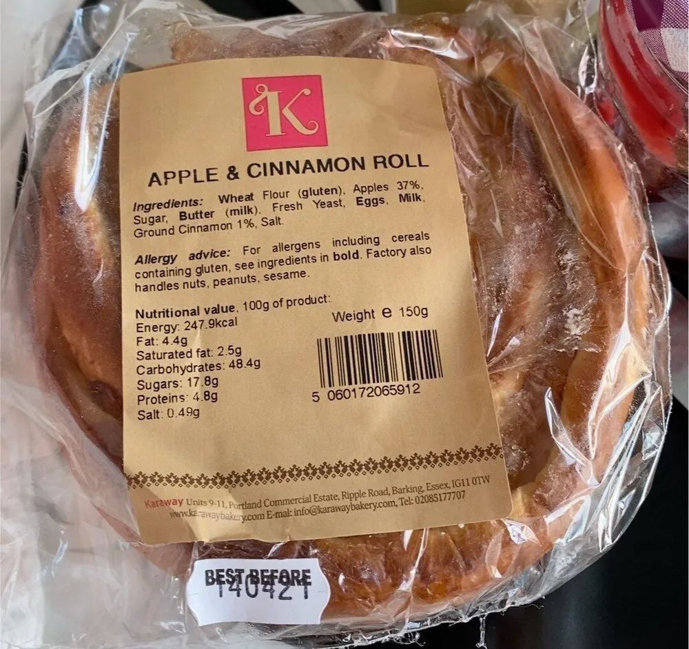 Apple & Cinnamon Roll