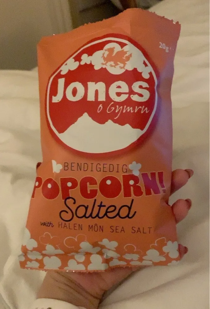 Salted popcorn