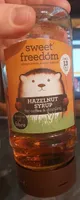 Hazelnut syrup for coffee and drizzling