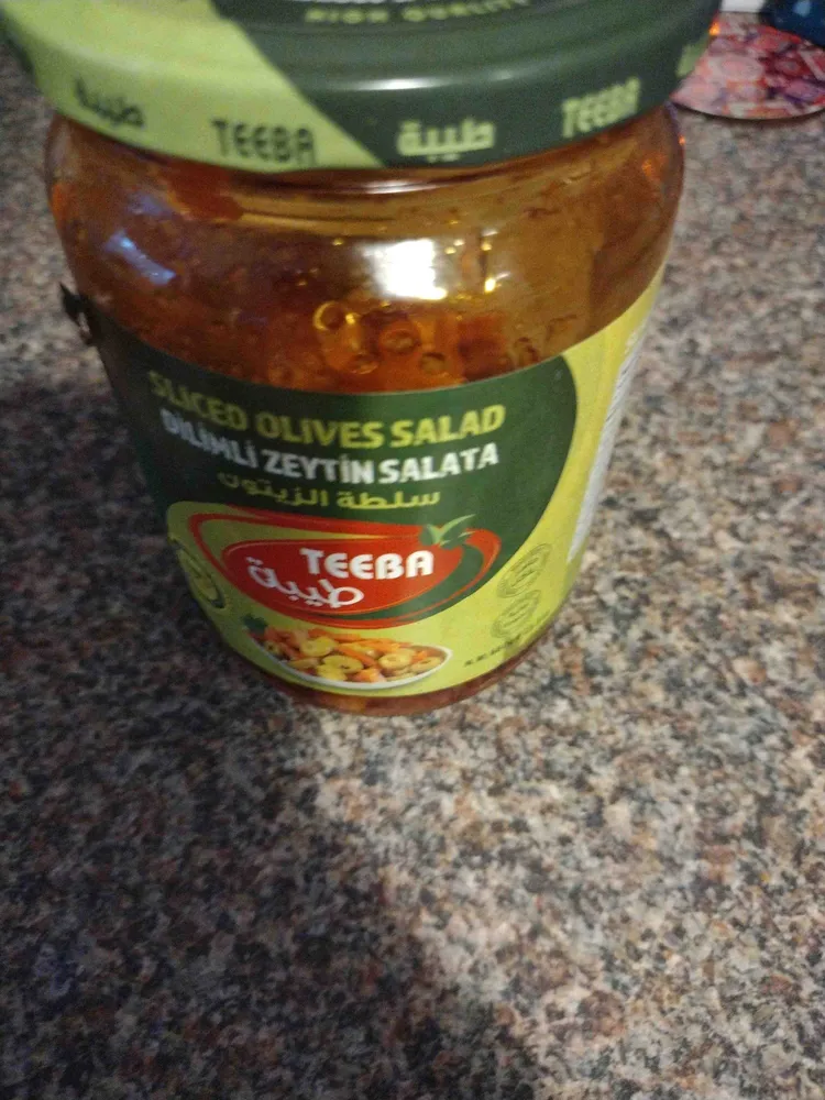 Sliced olive salad
