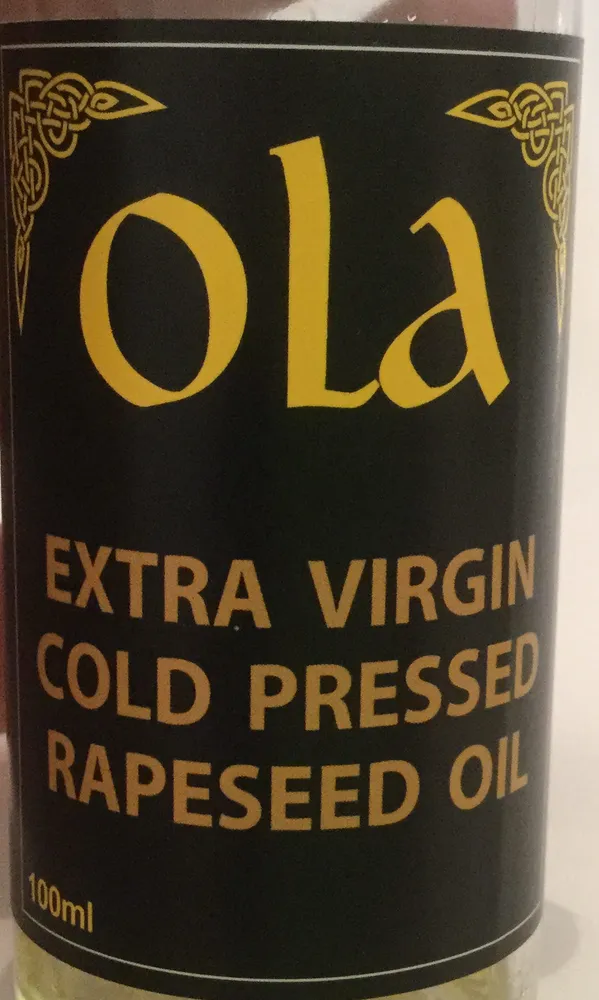 Extra virgin cold pressed rapeseed oil