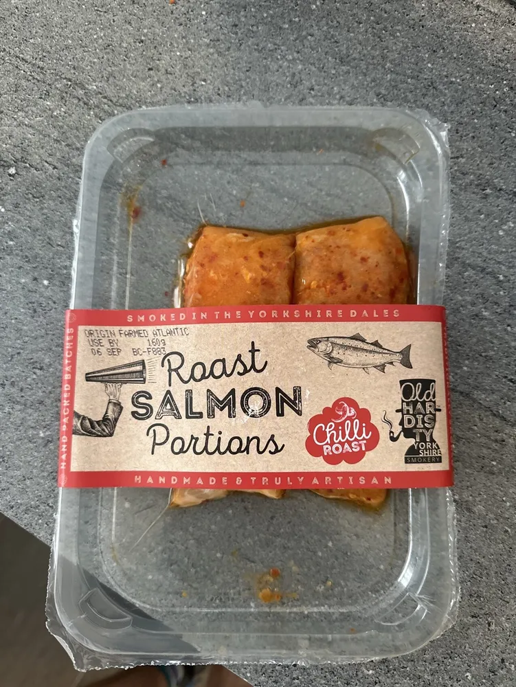 Roast Salmon Portions Chilli Roast
