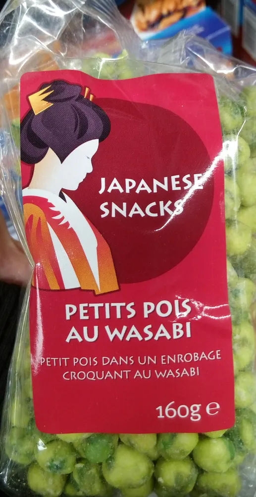 Petits pois au wasabi
