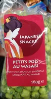 Petits pois au wasabi