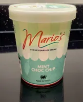 Mint choc chip ice cream