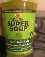 Soulful thai chili kale soup