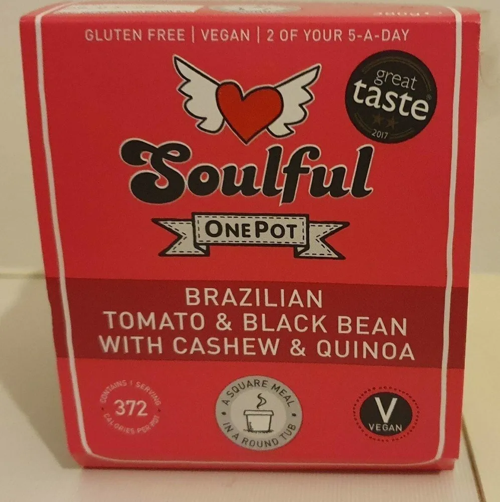 Soulful - Brazilian Tomato & Black Bean with Cashew & Quinoa