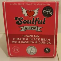 Soulful - Brazilian Tomato & Black Bean with Cashew & Quinoa