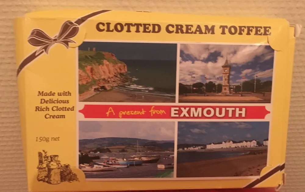 Clotted cream toffee