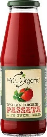 Italian Organic Passata with Fresh Basil