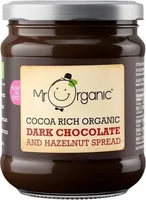 Organic Dark Chocolate & Hazelnut Spread 6 x 200G