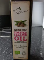 Organic toasted sesame oil