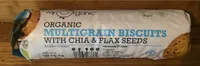 Multigrain biscuits with chia & dlax seeds