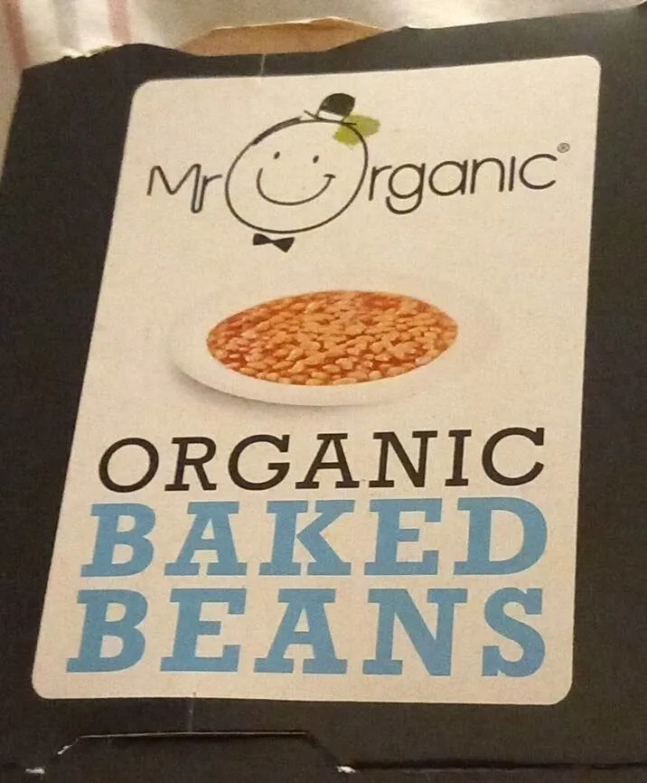Organic baked beans