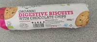 Digestive biscuits with chocolate chips