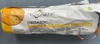 Mr Organic ginger and lemon biscuits