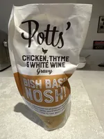 Potts chicken, thyme and white wine gravy