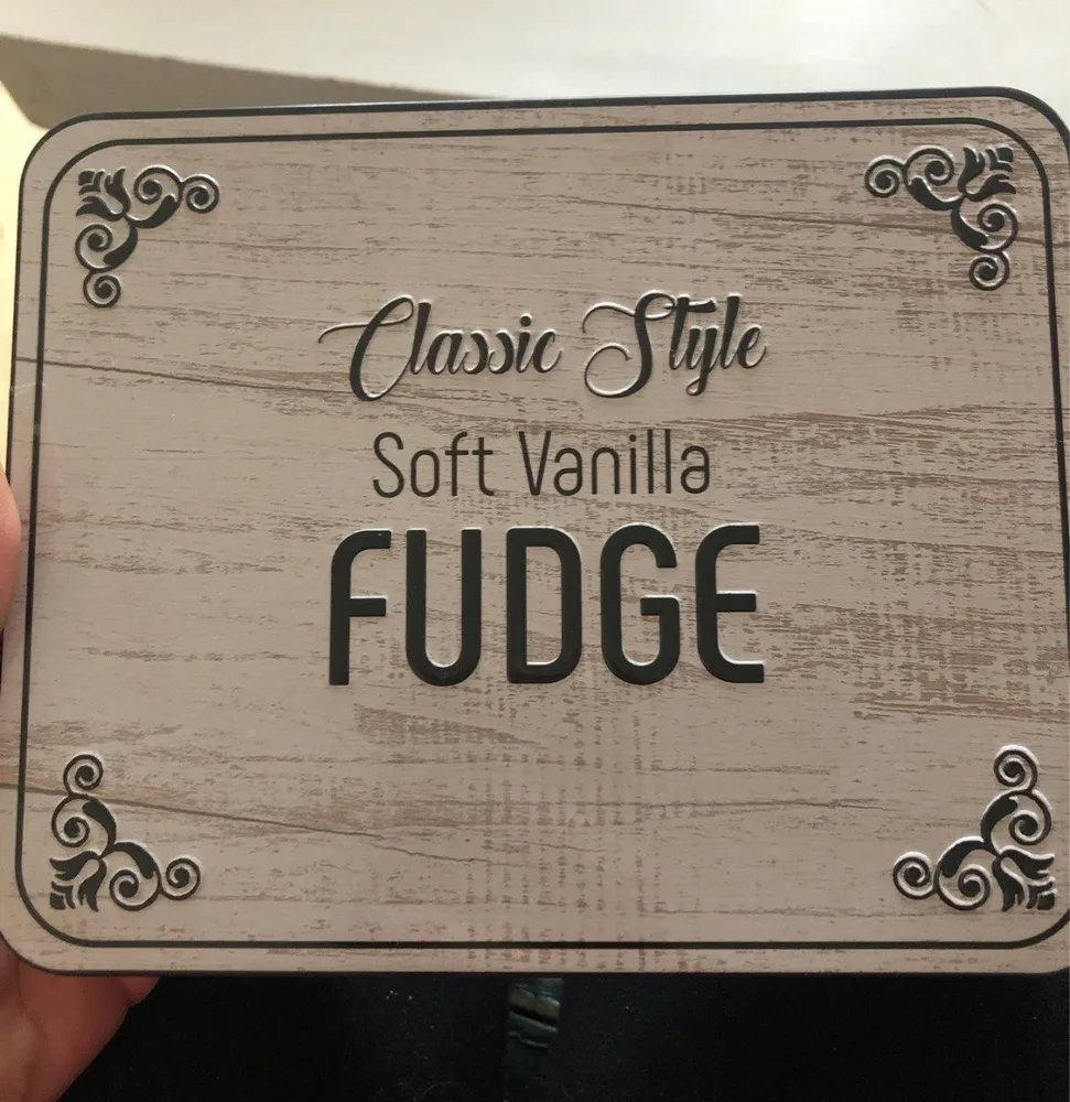 Soft vanilla fudge