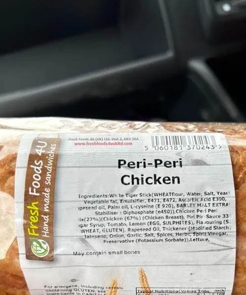 Peri-Peri Chicken Baguette