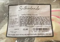 Vanilla french fancies