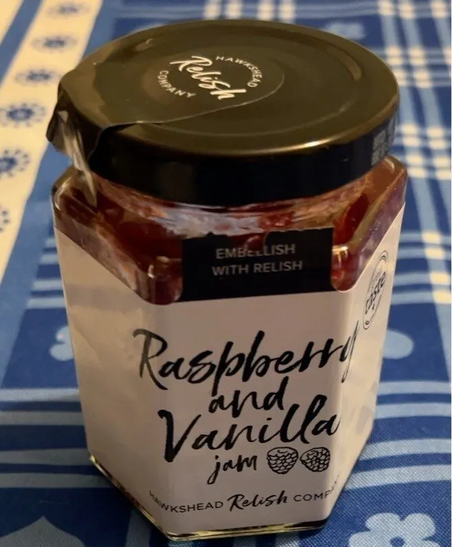 Raspberry and Vanilla Jam